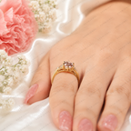 Pink Oval Lab Grown Diamond Engagement Ring, Pink Diamond Ring, Elegant Halo Setting, Diamond Accent Ring, 10K 14K 18K Gold