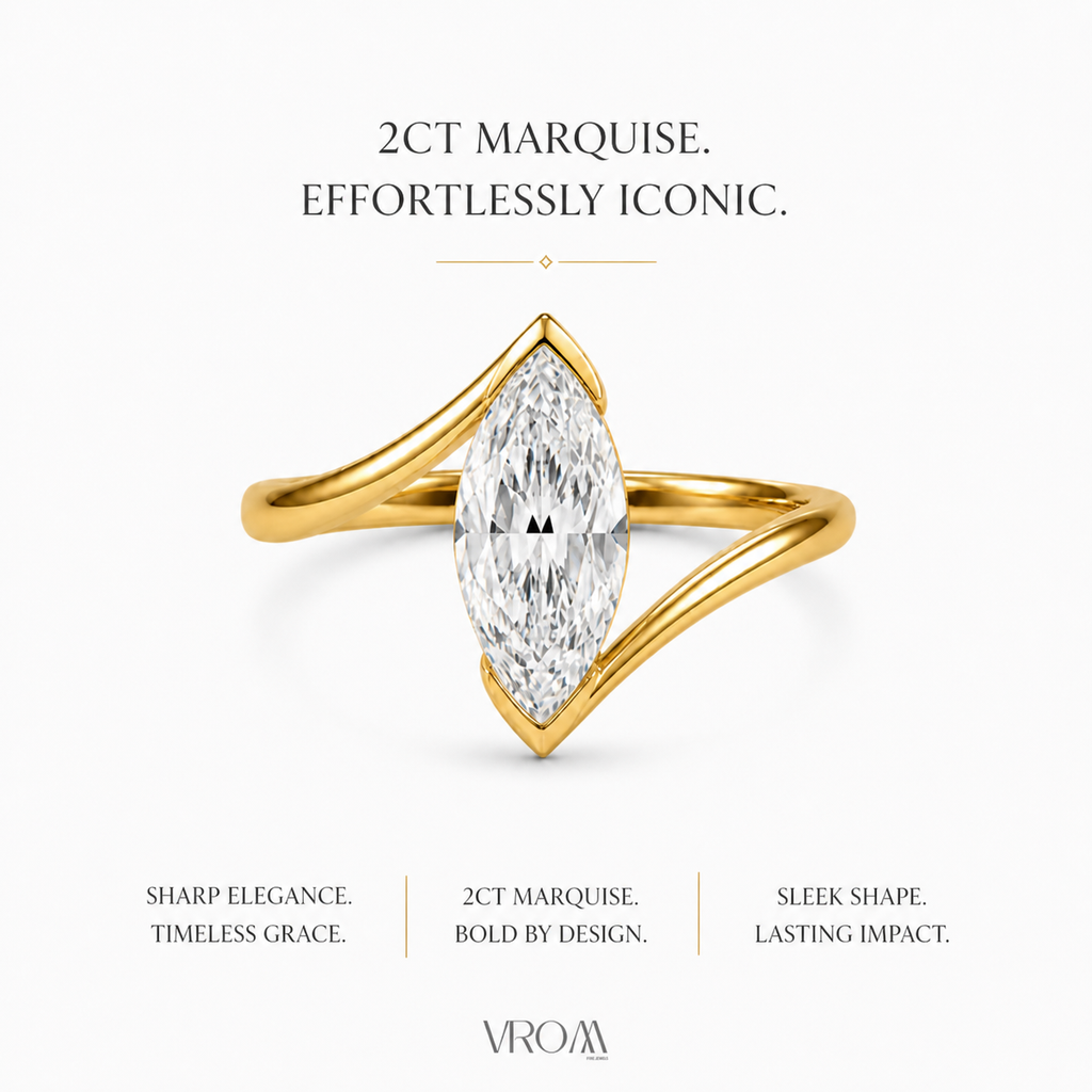 Marquise Diamond Signet Ring, Marquise Cut Lab Grown Diamond Ring, Modern Gold Signet Ring, Statement Diamond Ring, Minimal Luxury Ring