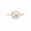 Rose Cut Diamond Minimalist