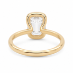 Old Mine Cushion Diamond Signet Ring