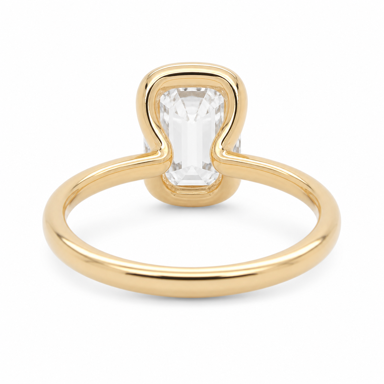 Old Mine Cushion Diamond Signet Ring, Vintage Style Lab Grown Diamond Ring, Antique Cushion Cut Gold Ring, Statement Signet Ring.