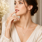 Swan Lab Grown Diamond Necklace, Swan Pendant Necklace, Round Diamond Necklace, Nature Inspired Necklace, Solid Gold Swan Necklace