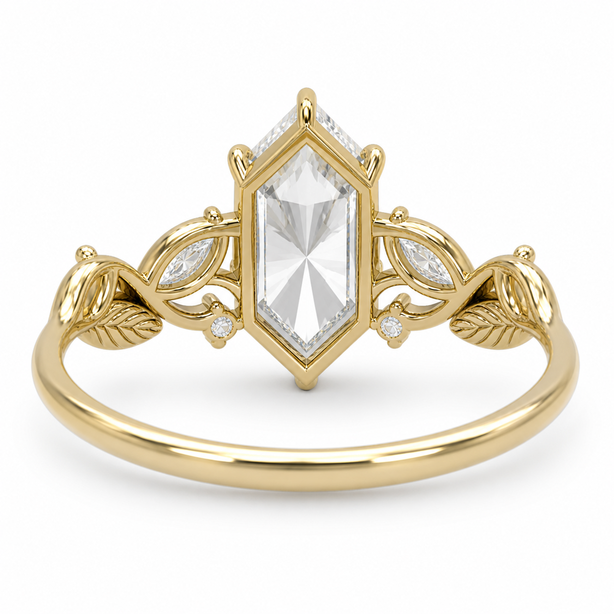 Dutch Marquise Diamond Signet Ring, Marquise Lab Grown Diamond Ring, Statement Gold Signet Ring, Vintage Inspired Diamond Ring.