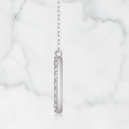 Dainty Circle Pendant Necklace Iced Out | Lab Grown Diamond | 14K Yellow Gold Modern Look