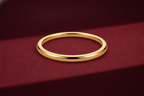 Solid Gold Stackable Band, Minimalist Gold Ring, Plain Gold Wedding Band, Stackable Gold Ring, Dainty Gold Band