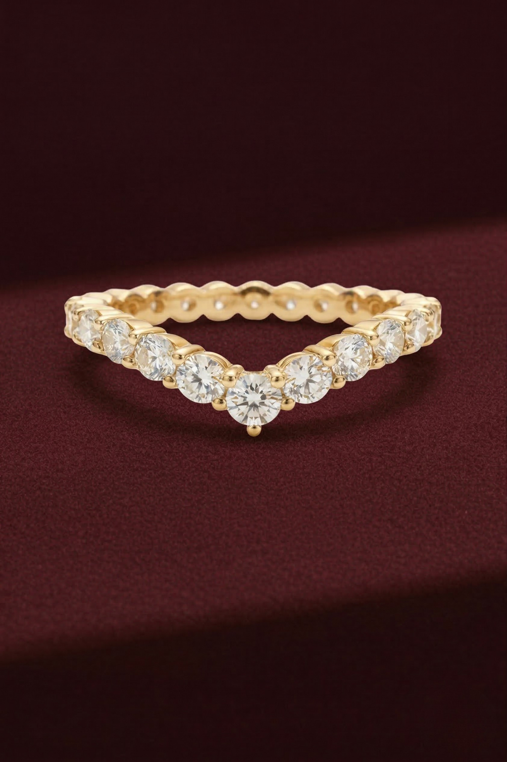Oval Diamond Engagement Ring Set 2.05 Carat, Stackable Bridal Ring Set, Oval Ring with Pear Side Diamonds, Diamond Wedding Band Set
