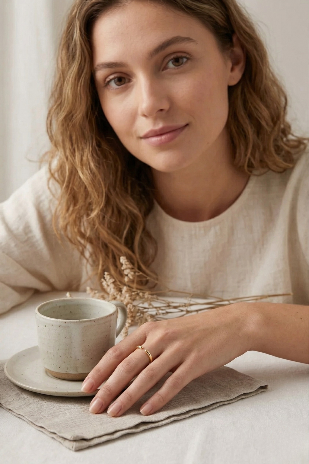 Open Cuff Gold Band, Minimalist Gold Stackable Ring, Open Gold Ring, Plain Gold Band, Modern Stackable Gold Band