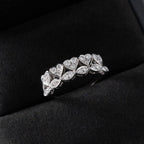 Heart & Marquise Diamond Ring | Lab Grown | 14K Gold | Romantic Statement Jewelry