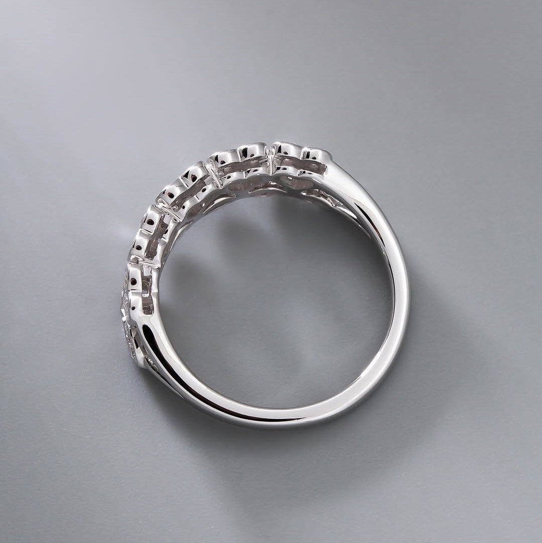 Heart & Marquise Diamond Ring | Lab Grown | 14K Gold | Romantic Statement Jewelry