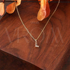 L Alphabet Initial Charm Pendant
