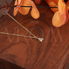 A Alphabet Initial Charm Pendant
