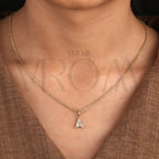 A Alphabet Initial Charm Pendant