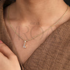 L Alphabet Initial Charm Pendant