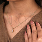 E Alphabet Initial Charm Pendant